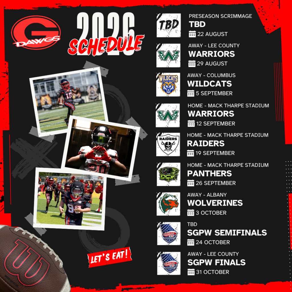Georgia Dawgs 2026 Schedule